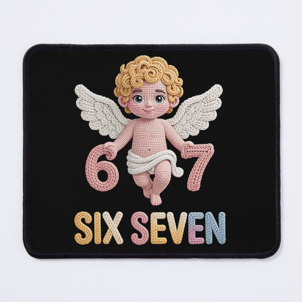 Item preview, Crochet 67 - Valentine - valentines day - lucky 67 - born in 1967 - since 67 - highway 67 - rule 67 - 67 years old - milestone 67 - anniversary 67 designed and sold by JansenGS.