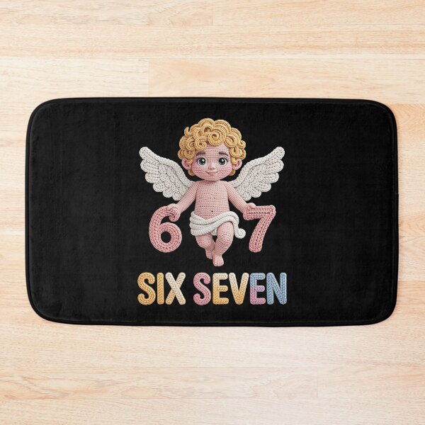 Item preview, Crochet 67 - Valentine - valentines day - lucky 67 - born in 1967 - since 67 - highway 67 - rule 67 - 67 years old - milestone 67 - anniversary 67 designed and sold by JansenGS.