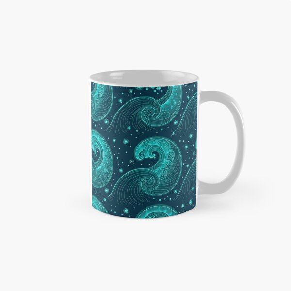 Item preview, Fluid glowing ripple patterns  designed and sold by Lucky 777.