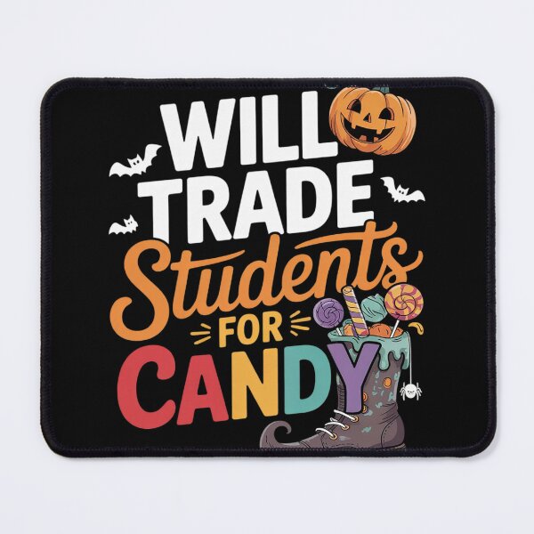 Item preview, Will Trade Students For Candy Teacher Halloween Costume designed and sold by MyzoToyota.