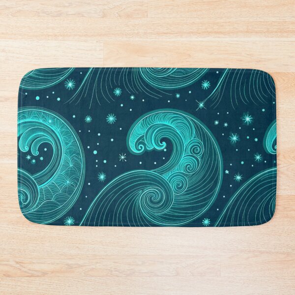 Item preview, Fluid glowing ripple patterns  designed and sold by Lucky 777.