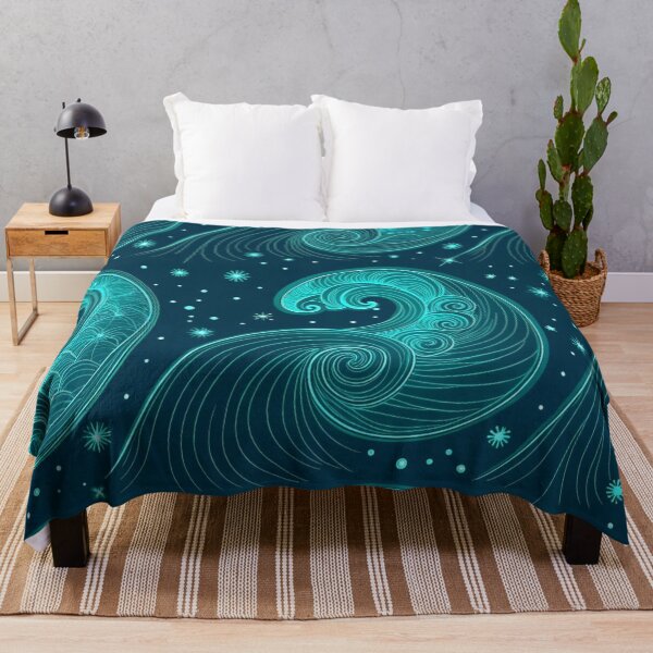 Item preview, Fluid glowing ripple patterns designed and sold by Lucky 777.