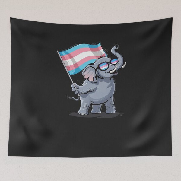 Item preview, Transgender Elephant Transsexual Flag LGBT Transsexuality Premium designed and sold by JessicaWalshdf.