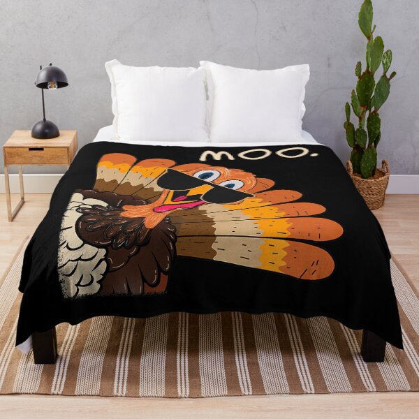 Item preview, Turkey Thanksgiving Festive Moo Cow Holiday 90s Day Funny designed and sold by rebeccathanuos.