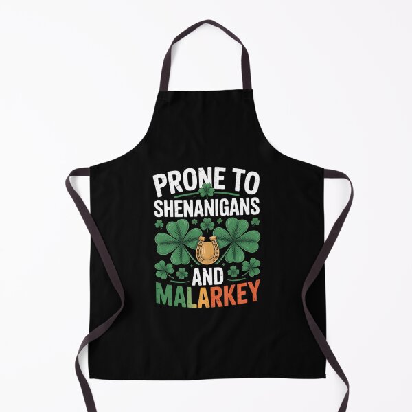 Item preview, Prone To Shenanigans And Malarkey Funny St Patricks Day designed and sold by DentistLegal.
