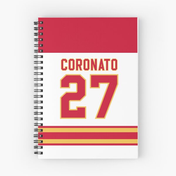 Item preview, Calgary Flames Matt Coronato Away Jersey Back Phone Case designed and sold by IAmAlexaJericho.