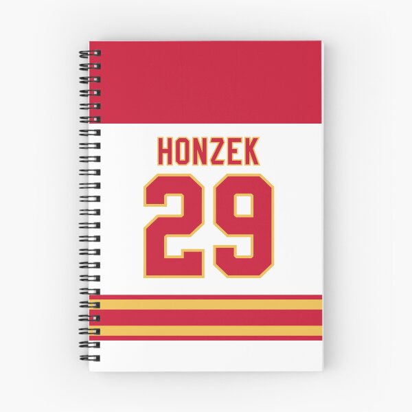 Item preview, Calgary Flames Samuel Honzek Away Jersey Back Phone Case designed and sold by IAmAlexaJericho.