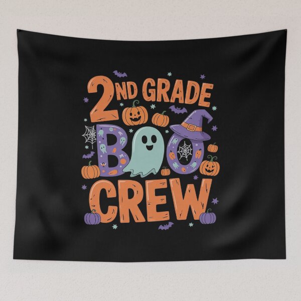 Item preview, 2nd Grade Boo Crew Second Grade Teacher Halloween designed and sold by RsFilsingerArt.