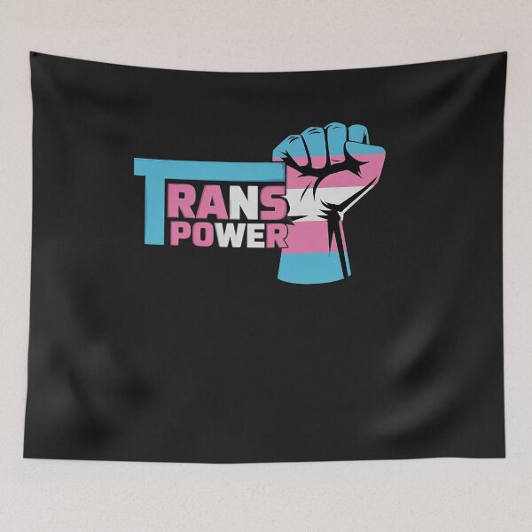 Item preview, Transgender Handfist Power Trans Pride Transsexual Flag designed and sold by JessicaWalshdf.