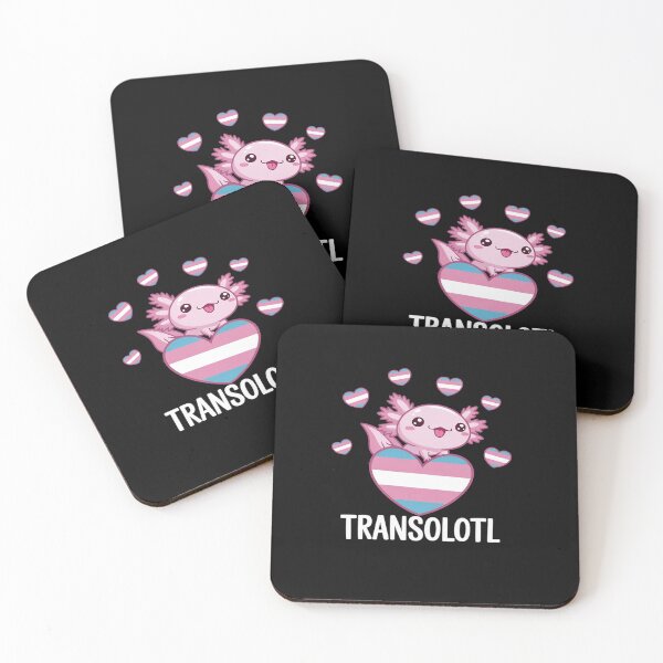 Item preview, Transgender Happy Axolotl LGBTQ Trans Pride Equality designed and sold by JessicaWalshdf.