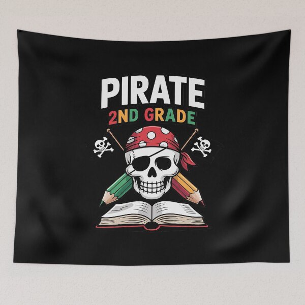 Item preview, 2nd Grade Pirate Halloween for Student Teacher designed and sold by RsFilsingerArt.
