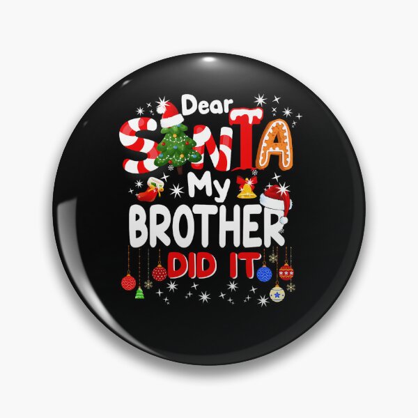 Item preview, Vintage Did Retro Funny Brother My Santa It Holiday Dear Christmas designed and sold by MediarMedic.