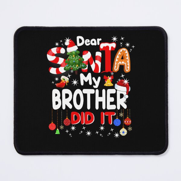 Item preview, Vintage Did Retro Funny Brother My Santa It Holiday Dear Christmas designed and sold by MediarMedic.