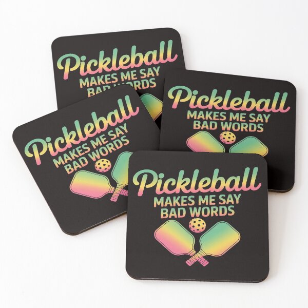 Item preview, Pickleball Makes Me Say Bad Words Tie Dye Pickleball Players designed and sold by LapFemile.