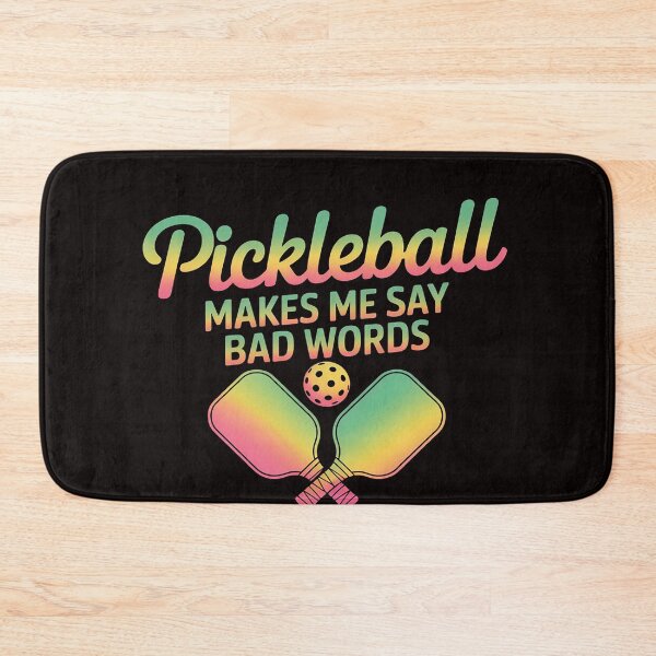 Item preview, Pickleball Makes Me Say Bad Words Tie Dye Pickleball Players designed and sold by LapFemile.