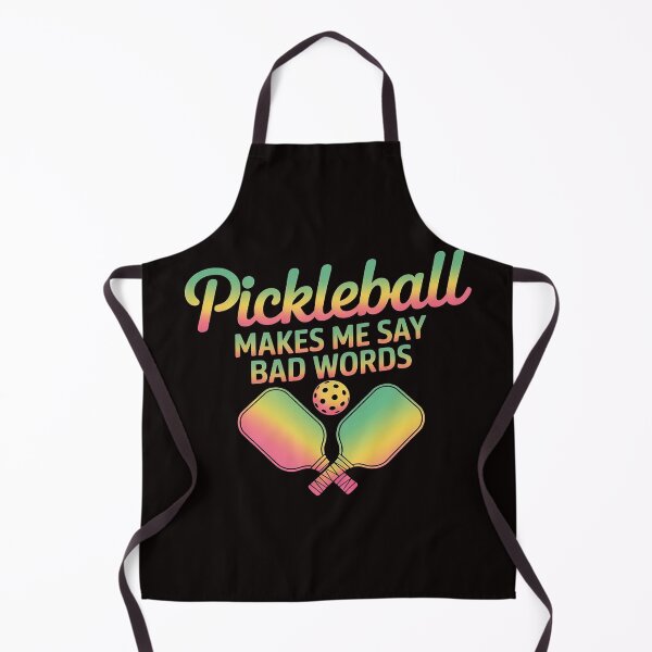 Item preview, Pickleball Makes Me Say Bad Words Tie Dye Pickleball Players designed and sold by LapFemile.
