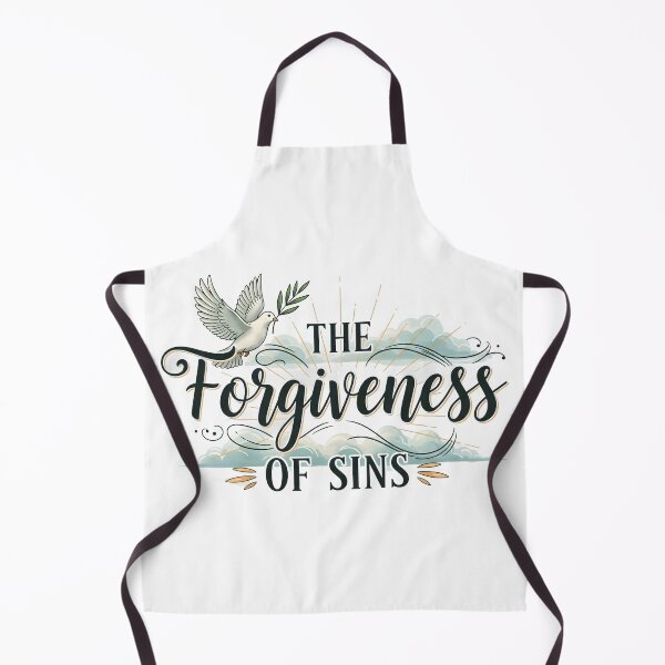 Item preview, Faithful Dove and Clouds Design Forgiveness of Sins Quote. designed and sold by loveandlightrb.