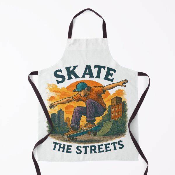 Item preview, Skate The Streets – Vintage Urban Skateboard Illustration designed and sold by BRONX71.