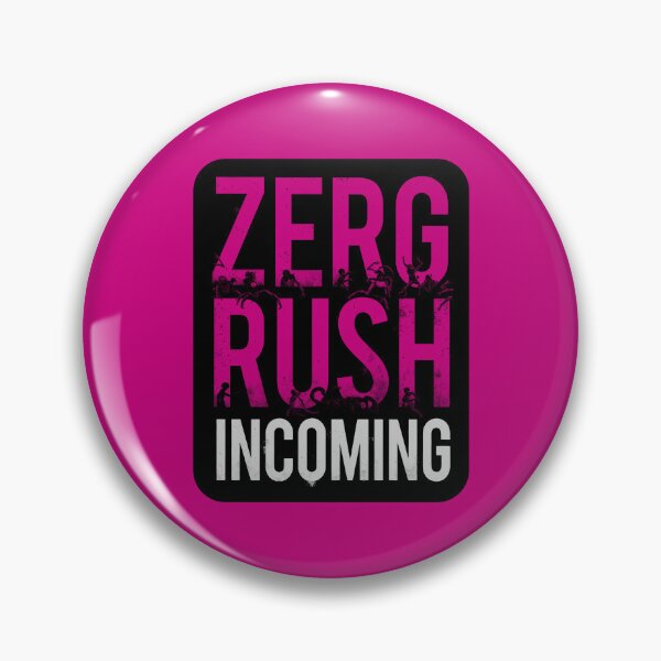 Artikelvorschau, RTS-Gaming: Zerg-Rush im Anmarsch – Lustiges Zitat eines StarCraft-Swarm-Fans entworfen und verkauft von SlightlyUnreal.
