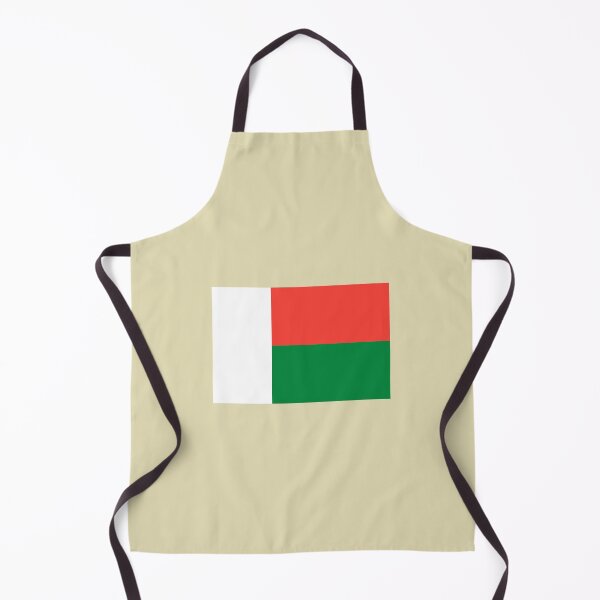 Item preview, Madagascar Flag – Island Spirit of Red, White and Green Design designed and sold by Dany05117671.