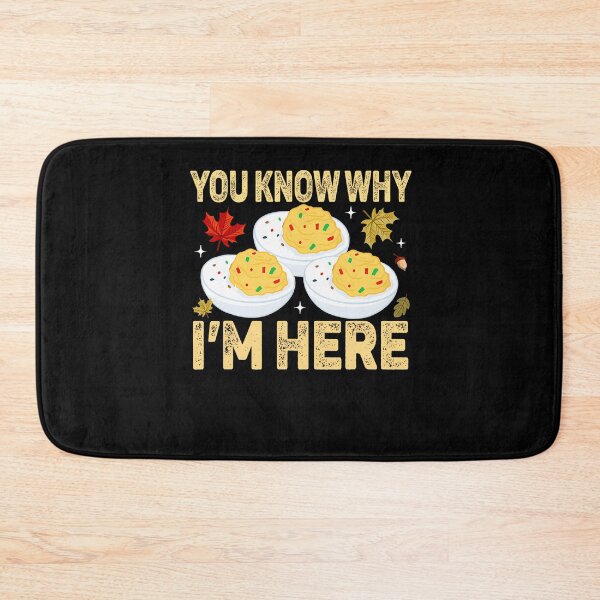 Item preview, Funny Know Deviled Dinner Lovers Fans Deviled You Egg And Retro Here Gift Humor For I'm Thanksgiving Egg Holiday Why designed and sold by PAMELANUNZIO.