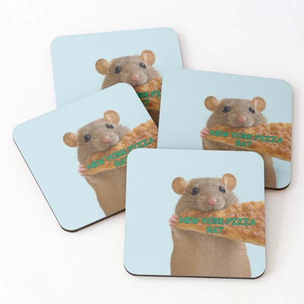 Item preview, New York Pizza Rat Meme Sticker designed and sold by YuliaHulia.