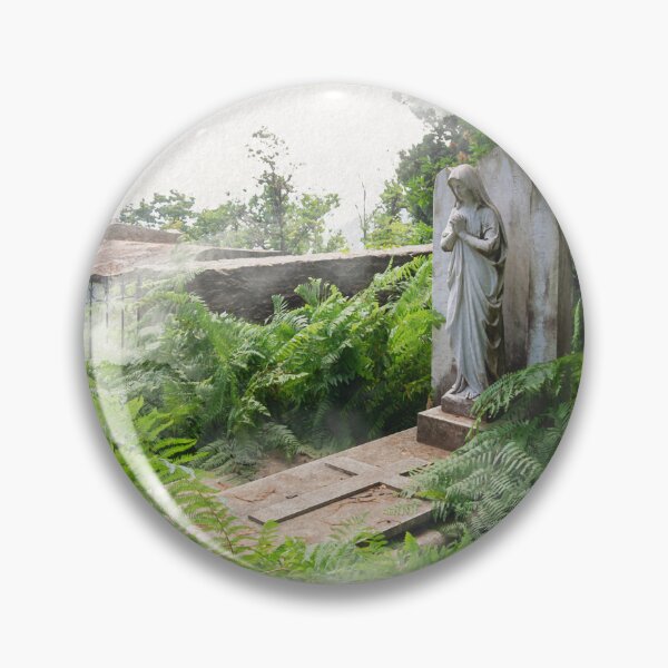 Item preview, grave with ferns in watercolor designed and sold by FotoMahieu.