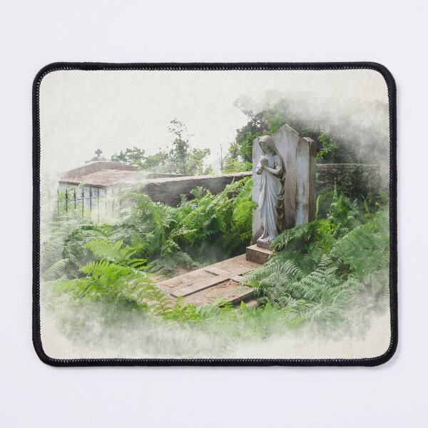 Item preview, grave with ferns in watercolor designed and sold by FotoMahieu.