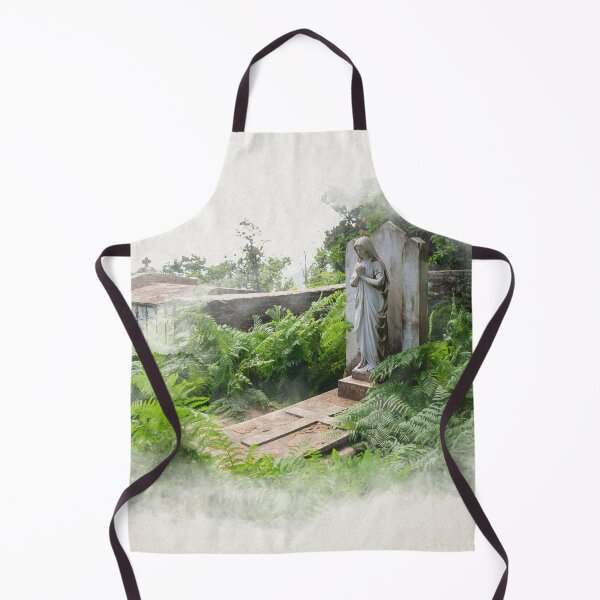 Item preview, grave with ferns in watercolor designed and sold by FotoMahieu.