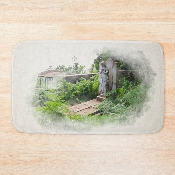 Item preview, grave with ferns in watercolor designed and sold by FotoMahieu.