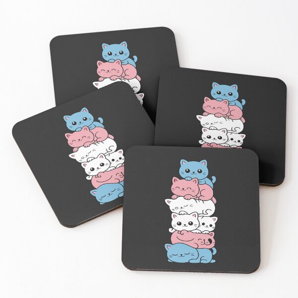 Item preview, Transgender Pride Cat LGBT Trans Flag Cute Cats Pile Gifts designed and sold by GaryBellcvbnb.