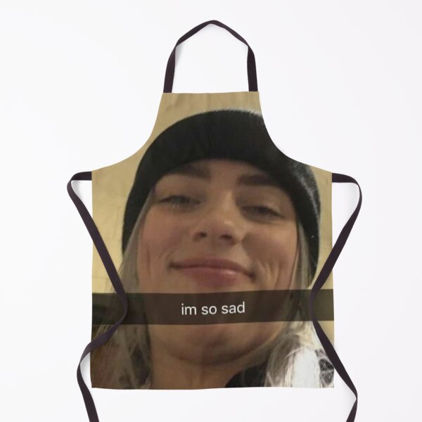 Item preview, im so sad Billie Eilish Meme designed and sold by Crealice.