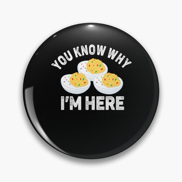 Item preview, Lovers And Humor Thanksgiving For Dinner Egg Retro Know Gift Holiday You Funny Why Fans I'm Deviled Here Egg Deviled designed and sold by PAMELANUNZIO.