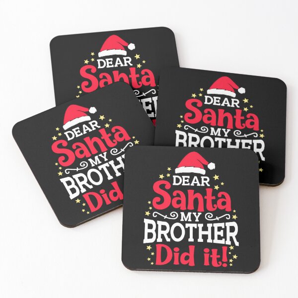 Item preview, Christmas Brother Retro Vintage Funny Holiday Did Santa Dear It My designed and sold by MediarMedic.