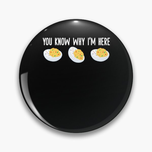 Item preview, Holiday Deviled Egg Gift Egg Lovers Deviled Know Here Fans Humor Funny Dinner You Why For I'm Retro And Thanksgiving designed and sold by PAMELANUNZIO.