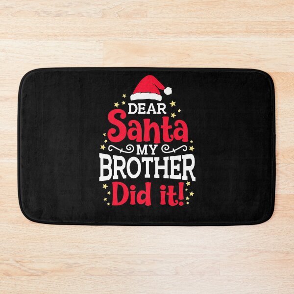 Item preview, Christmas Brother Retro Vintage Funny Holiday Did Santa Dear It My designed and sold by MediarMedic.