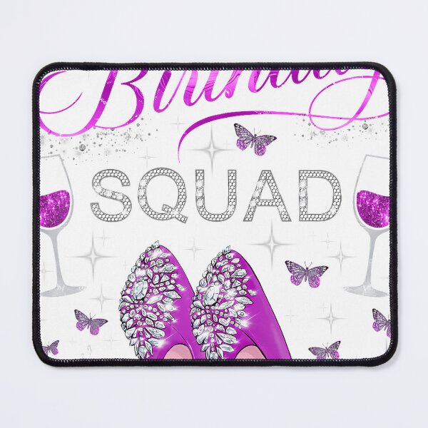 Item preview, Birthday Squad Purple Butterflies High Heels Diva Squad designed and sold by TysonLangosh.