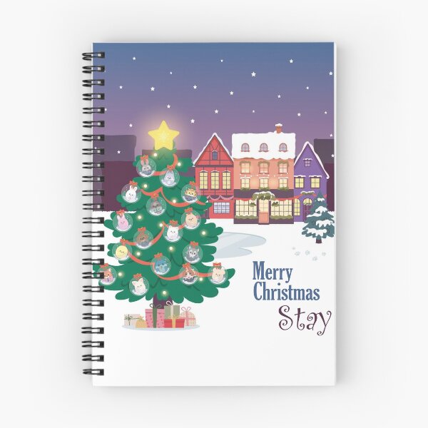 Item preview, SKZOO Merry Christmas WolfChan Leebit Dwaekki Jiniret HANQOUKKA Bbokkari PuppyM FoxI.NY shirt KARMA stray kids stay images group bang chan lee know changbin hyunjin han felix seungmin in designed and sold by Kpop-Noona.
