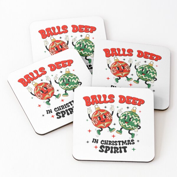 Item preview, In Couple Quote Happy Vintage Deep Holiday Balls Christmas designed and sold by JasonesNance.