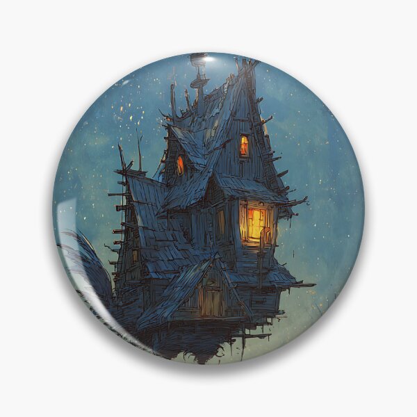 Item preview, Magical Baba Yaga Hut designed and sold by bapupa.