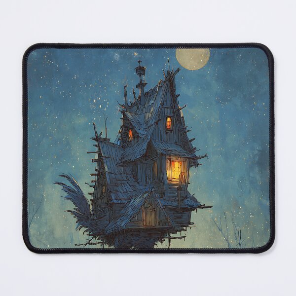 Item preview, Magical Baba Yaga Hut designed and sold by bapupa.