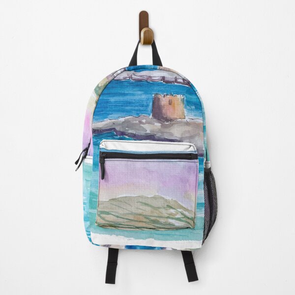 Item preview, La Pelosa Beach in Stintino Sardinia with all Shades of Blue Sea and Asinara Island designed and sold by artshop77.