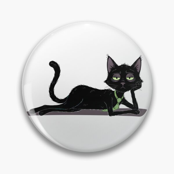 Item preview, Snooze Button Cat: Noir's Daily Vibe designed and sold by MikyVeranda.