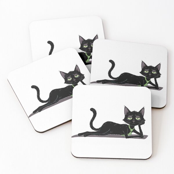 Item preview, Snooze Button Cat: Noir's Daily Vibe designed and sold by MikyVeranda.