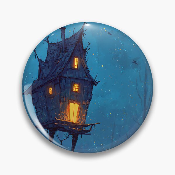 Item preview, Forest Baba Yaga Hut designed and sold by bapupa.