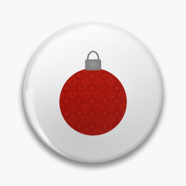 Item preview, red christmas bauble designed and sold by sweetb3rry.