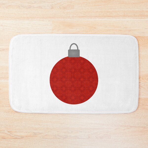 Item preview, red christmas bauble designed and sold by sweetb3rry.