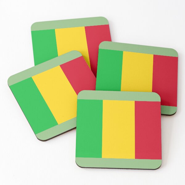 Item preview, Mali Flag – Tricolor of Sahel Harmony Design designed and sold by Dany05117671.