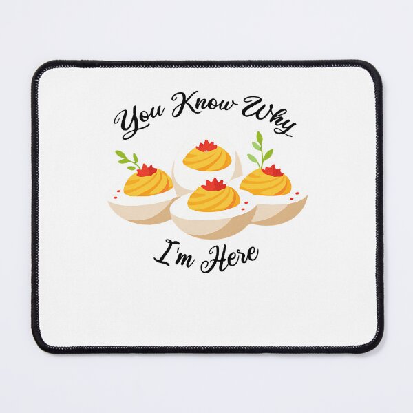 Item preview, Deviled Fans Humor Deviled Egg I'm For Egg You Thanksgiving Holiday Retro And Gift Here Funny Know Why Dinner Lovers designed and sold by PAMELANUNZIO.
