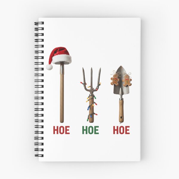 Item preview, HOE. HOE. HOE. - Christmas Gardening Tools designed and sold by ilkami.